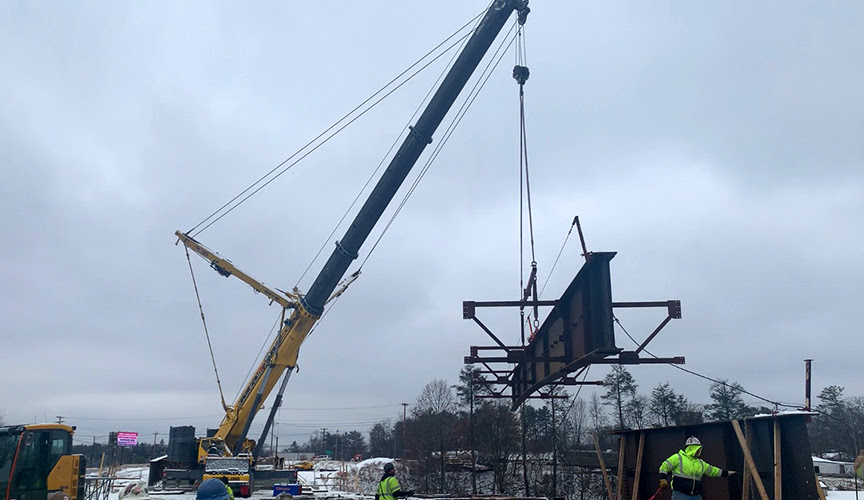 Innovative construction method results in historic bridge build in Beckley